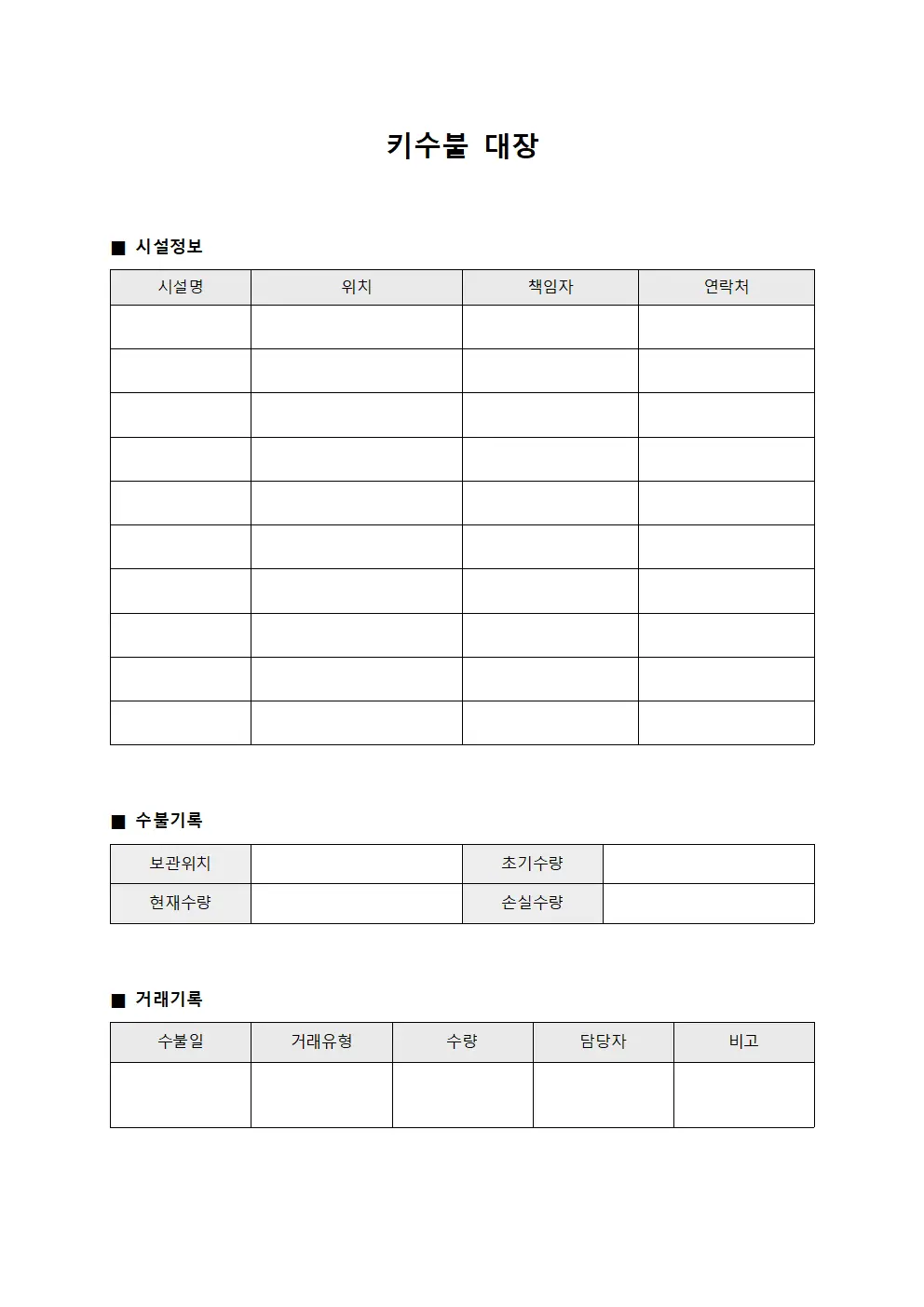 키수불 대장