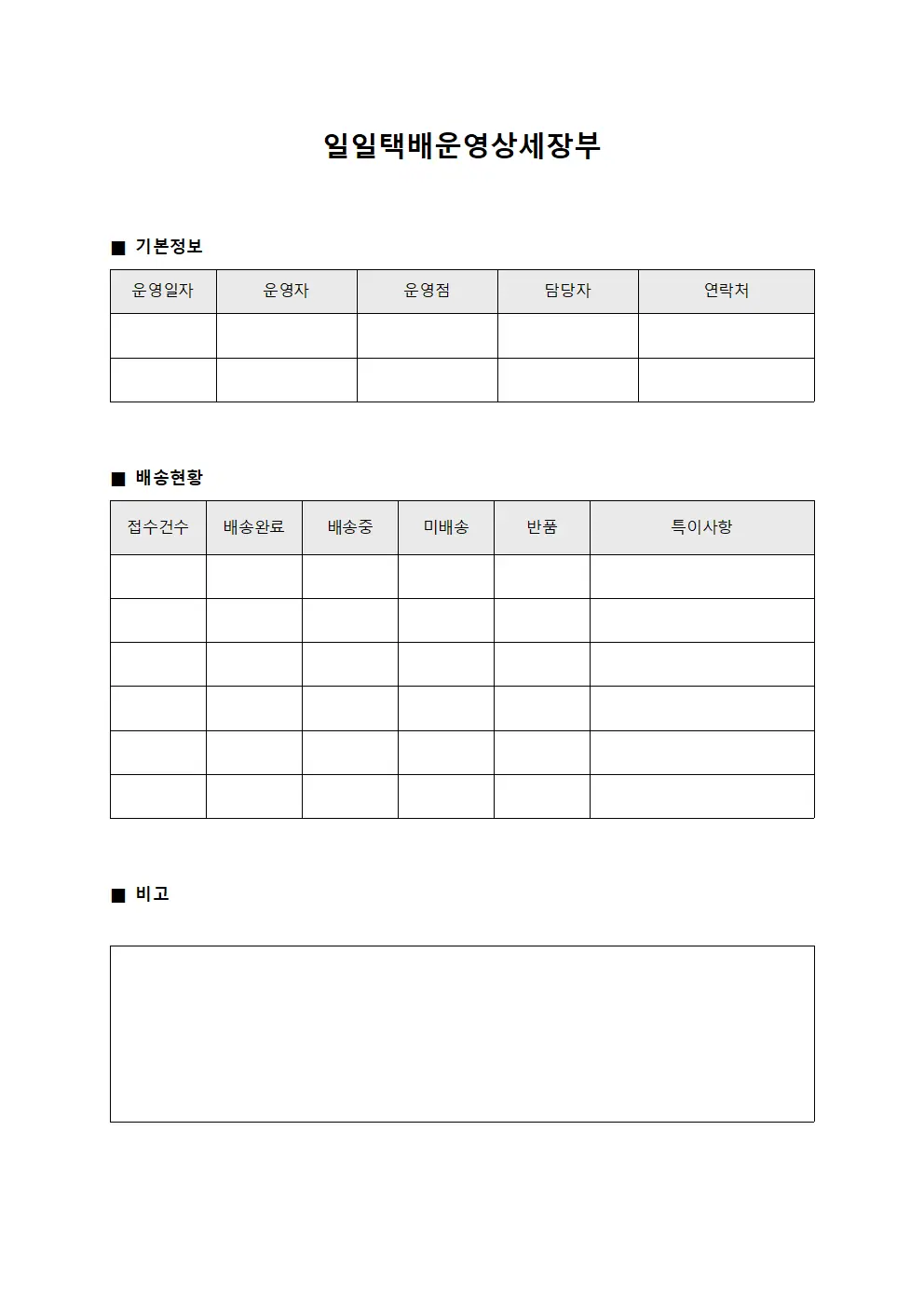 일일택배운영상세장부