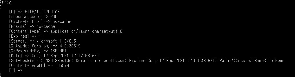 HTTP HEADER PARSE(헤더 파서) 간단한 프로그램 > PHP